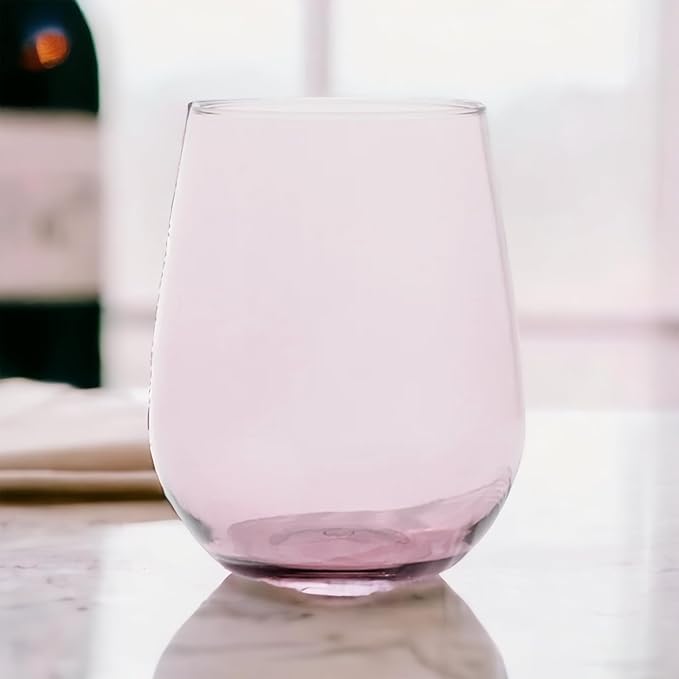 Oojami 36 piece Stemless Unbreakable Crystal Clear Plastic Wine Glasses Set of - Image 3