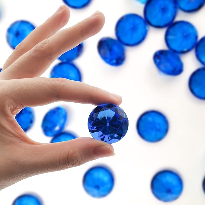 100 pcs Acrylic Diamond Gems, Arts & Crafts, Birthday Decorations - Image 3