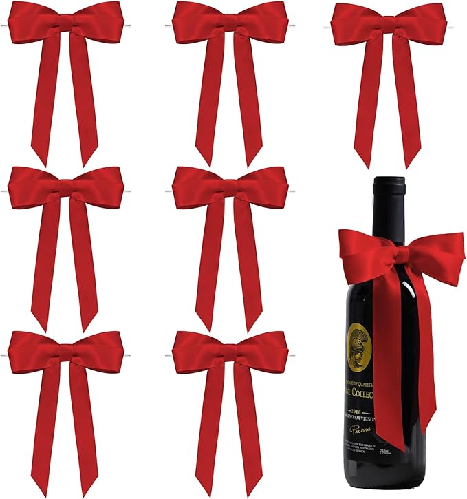 Red Bows for Gift Wrapping by FAKILO