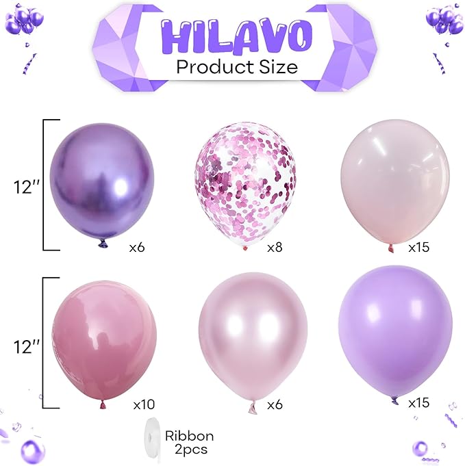 Pink and Purple Balloon - Image 2