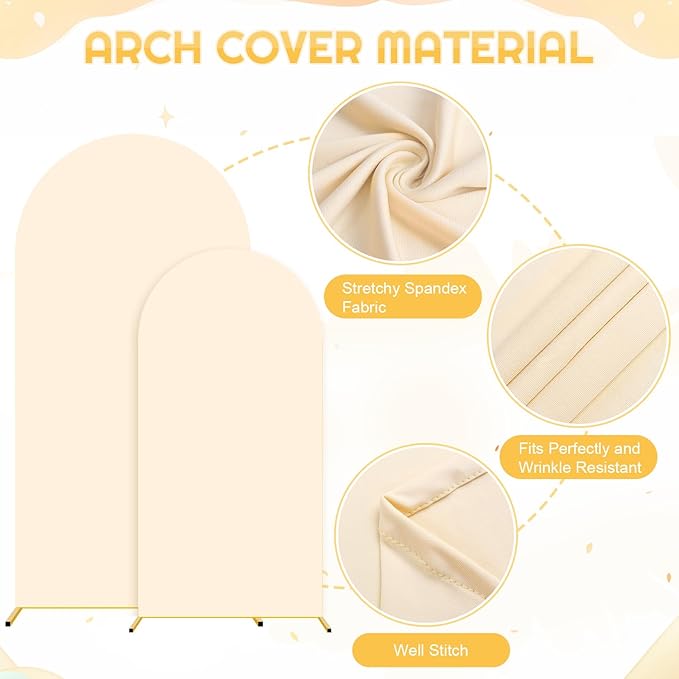 Metal Arch Backdrop Stand Set of 2 - Image 6