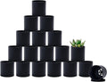 D'vine Dev 18 Pack 2.5 Inch Mini Plastic Plant Pots, Small Garden Planters by DvineDevPlanterPotsandStand
