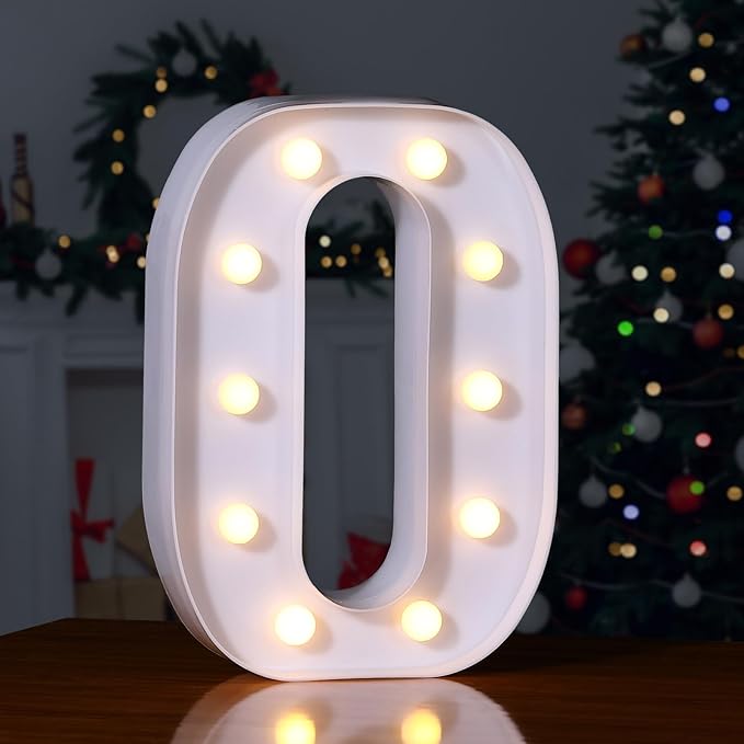 Foaky LED Letter Lights Sign Marquee Light Up Letters Sign by Foaky