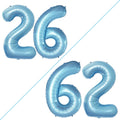 GOER Number 26 Balloons for 26th Birthday Party Decorations, 42 Inch Jumbo Foil by GOER
