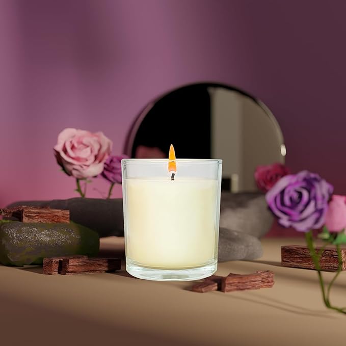 12 Pcs 6 Oz Mini Soy Candles, Eucalyptus Scented Bulk Candle Set, Aromatherapy - Image 5