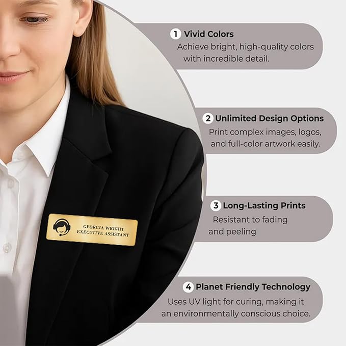 Custom Engraved Name Tags Badges - Image 4