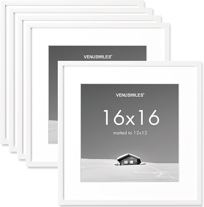 16x16 inch Picture Frame, 16x16 Photo Frames by Venusmiles