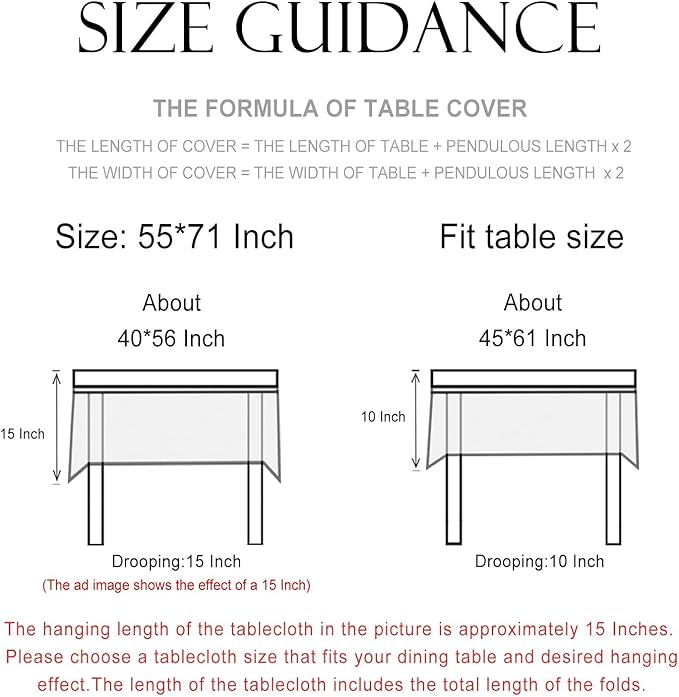 patdrea Designer French Linen Blue Tablecloth - Image 6