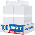 GSSUSA White Kraft Paper Gift Bag by GSSUSA