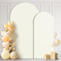 Ledido Wedding Arch Backdrop Cover 6FT 7.2FT Arch Covers 2Set Fitted Stretchy by Ledido