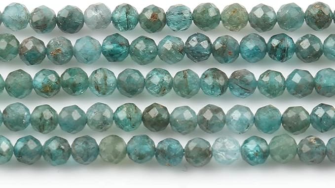 Song Xi 180pcs 2mm Natural Kyanite Gemstone Beads Faceted Round Loose Stone - Image 9