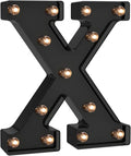 Foaky Black LED Letter Lights for Room Decor by Foaky