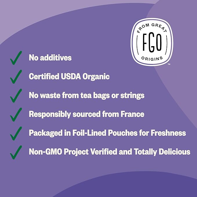 FGO Organic Dried Lavender Flowers, Extra Grade Dried Buds, Imported From France - Image 3