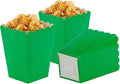 Green Popcorn Boxes Mini Paper Popcorn Box Cardboard Popcorn Container by AimtoHome