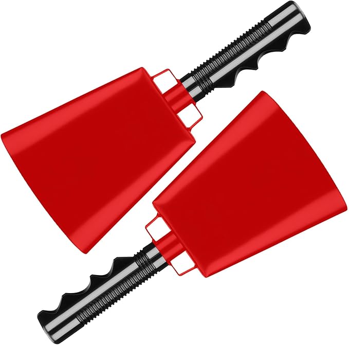 Deke Home - 2 Pack 10 Inch Steel Cowbells by DekeHome