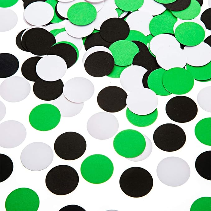 Glitter Confetti Circle Dots for Table Wedding Birthday Party Decoration by MOWO