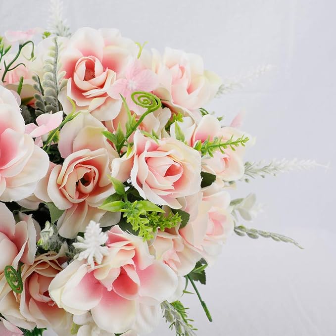 LESING Artificial Flowers with Vase - Image 3