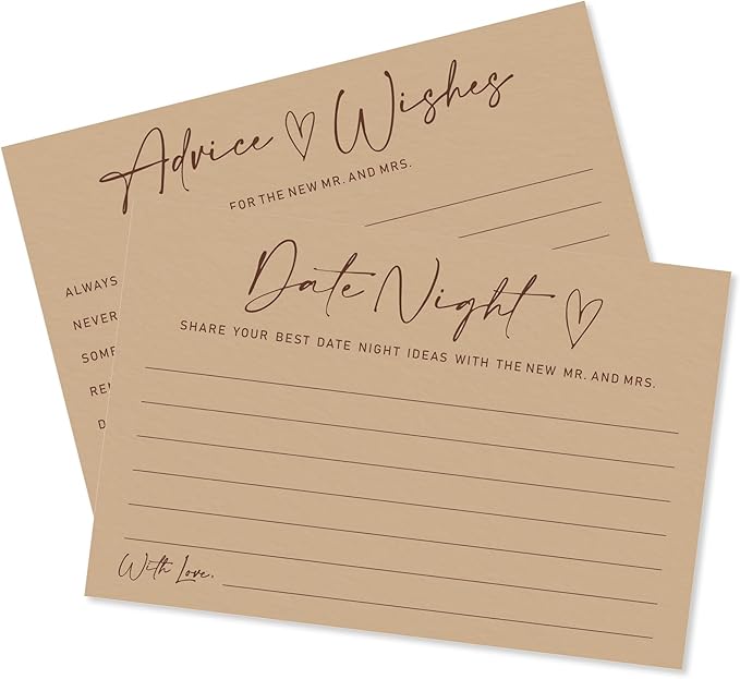 Advice & Wishes Card Set by AMHGLW