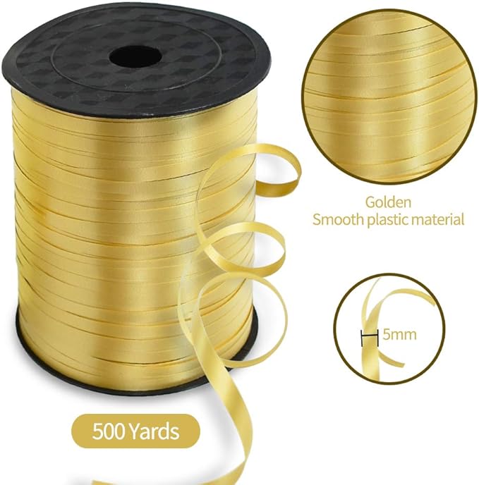 TONIFUL 500 Yards Curling Ribbon-Balloon Ribbon-Balloon String - Image 2