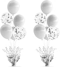 2 Set Silver Balloon Centerpieces by Gogoparti