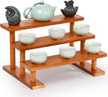 3 Tier Wooden Display Riser Stand Perfume Organizer, Dessert Table Display Set by LEEKIMID