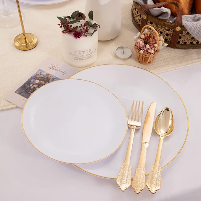 KIRE 100PCS Disposable Plates - Image 5