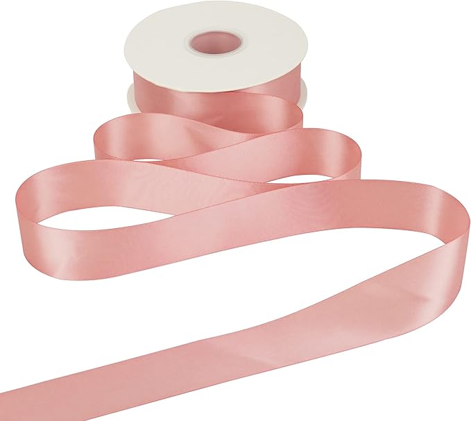 HUIHUANG Rose Pink Satin Ribbon - Image 6