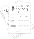 Bridal Shower Games, What Did They Say, Wedding Shower Games by Tsunerrorami