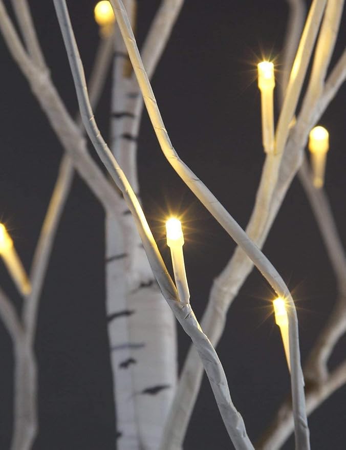 LIGHTSHARE LED Birch Tree Light Set - 4ft - Image 6