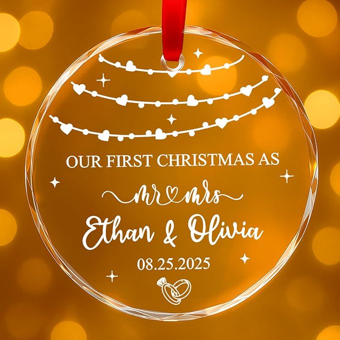 Personalized Christmas Ornaments by Unknown