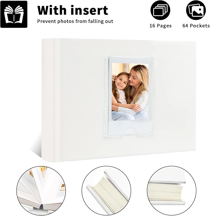 64 Pocket Mini Photo Album - Image 3