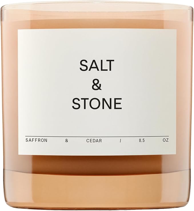 SALT & STONE Scented Candle for Women & Men | Hand-Poured, Aromatic & Fragrant by SaltStone