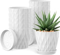 12 Pack 4 Inch Small Plant Pots by UOUZ