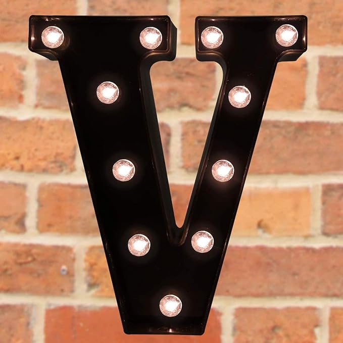 Decorative LED Illuminated Letter Marquee Sign - Image 8