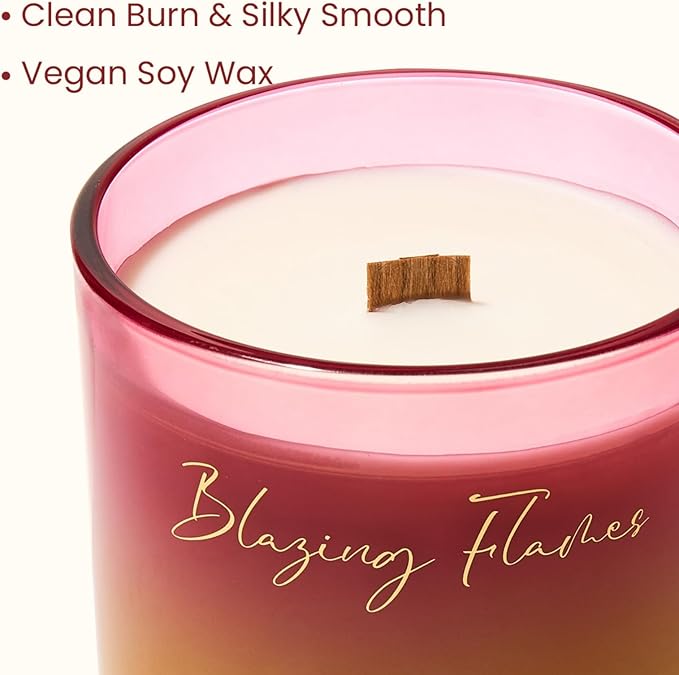 M&SENSE 16.6oz Natural Soy Large Jar Candle - Image 4