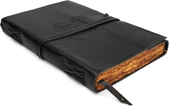 LUXEORIA Heart Journal for Women and Men, Handcrafted Leather Journal for - Image 7