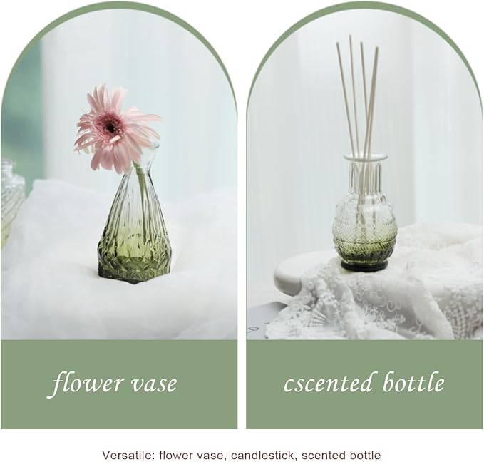 Bud Vases Set of 40 Pcs, Small Flower Vases - Image 5