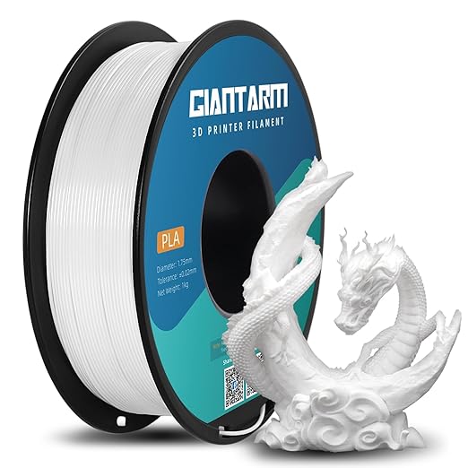 GIANTARM 3D Printer Filament, 1Kg Spool, 1.75mm Dimension Accuracy +/- 0.03mm by GIANTARM