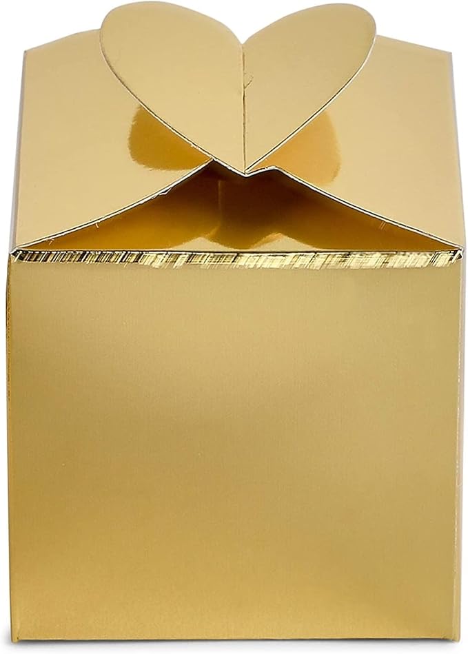 Sparkle and Bash Gold Foil Favor Boxes - Image 6