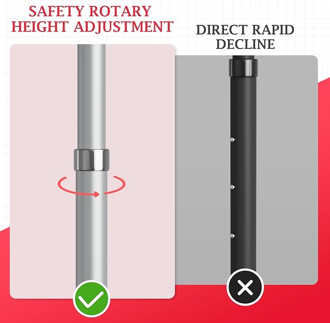 EMART 5.5ft-12ft Pipe and Drape Adjustable Upright - Image 3