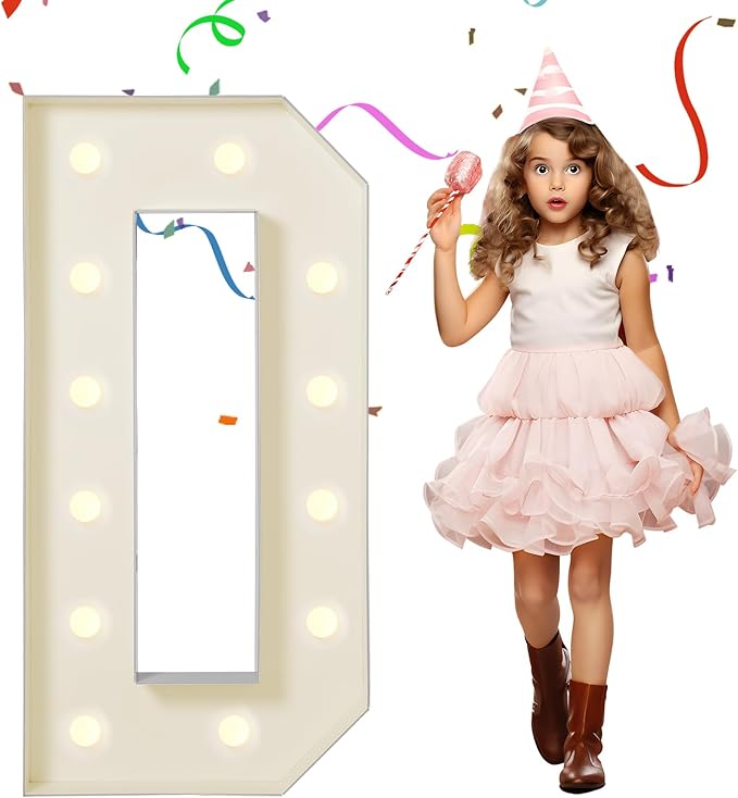 eufony Marquee Letters 4 Feet Tall, 4 FT Marquee Light Up Letters, Giant Light by eufony
