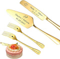 Custom Wedding Cake Knife and Server Set Personalized Cake Cutter by Unknown