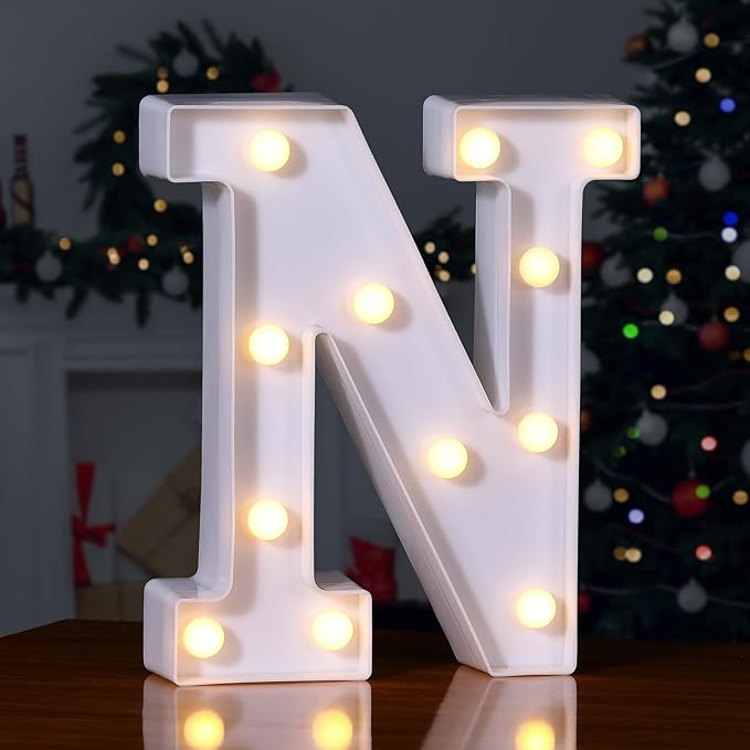 Foaky LED Letter Lights Sign Marquee Light Up Letters Sign by Foaky