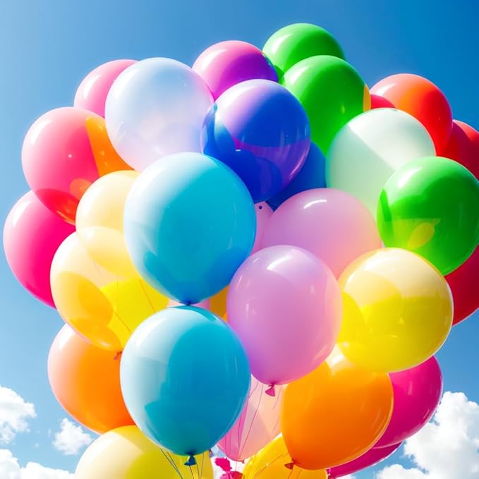90 Pack 18 inch Balloons 15 Kinds Colors Latex Colorful Party Balloon Bulk - Image 7