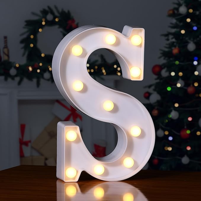 Foaky LED Letter Lights Sign Marquee Light Up Letters Sign by Foaky