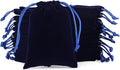 Velvet Drawstring Jewelry Bag, 3x4 Dice Bag, by Tapleap