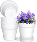 7 Inch Thick Plastic Plant Pots by WSMKSZ