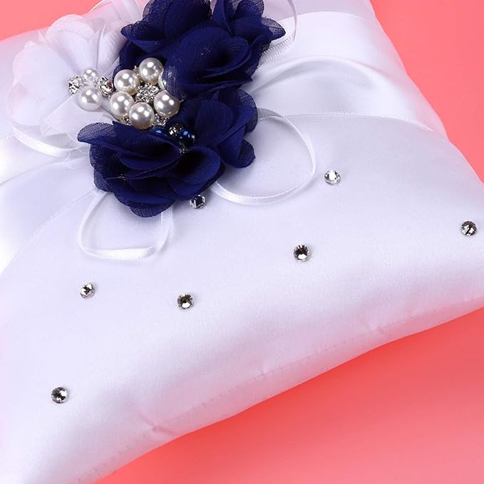 Page boy Fake Pearls Pearl Decoration Ribbon Decoration Retro Decor Artificial - Image 9