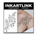 INKARTLINK Tattoo Tech, 2 Sheets Extra Large Semi Permanent Tattoo, Adult Art by INKARTLINK