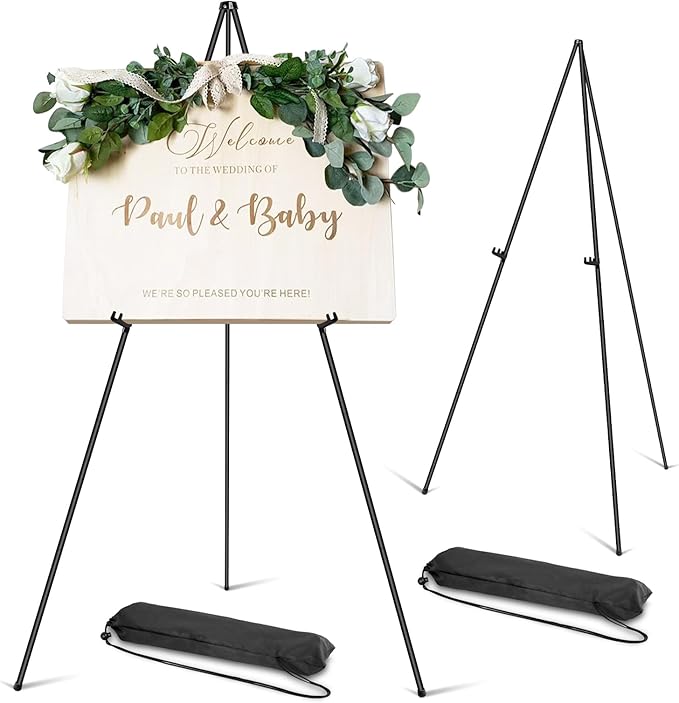 PUJIANG 2 Pack Easel Stand by PUJIANG